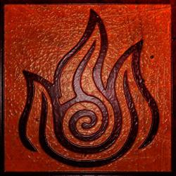 Avatar Zen - Fire Therapy 2.0 album cover for meditation and relaxation music
